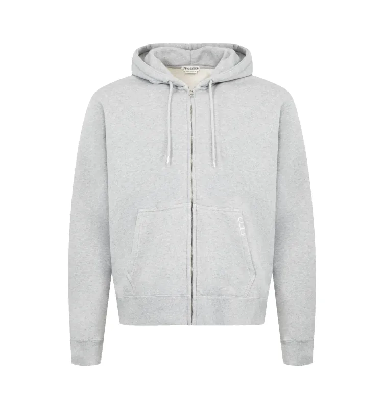 FRONT ZIP HOODIE (MENS) sold by Hirshleifers