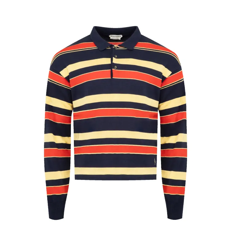 KNITTED RUGBY POLO (MENS) made by Hirshleifers