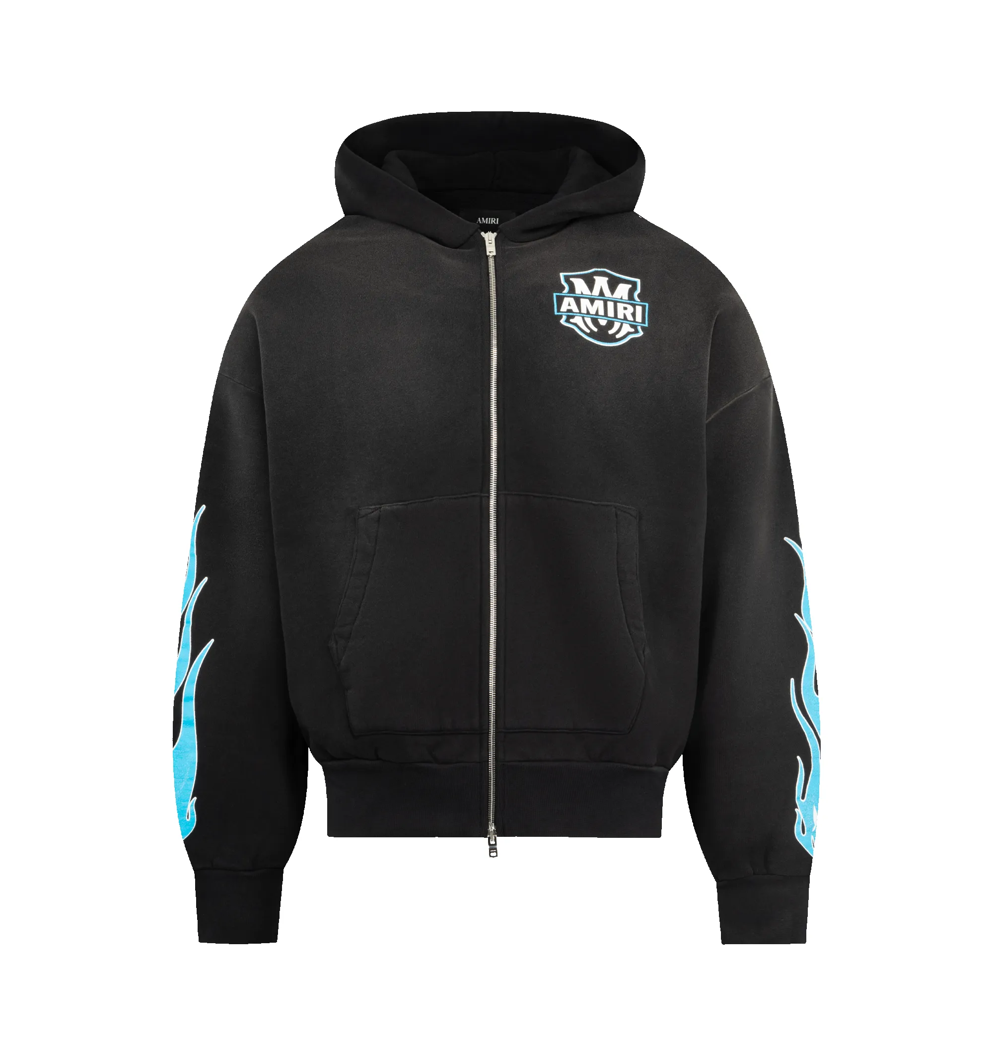 MA FLAMES ZIP HOODIE (MENS) sold by Hirshleifers