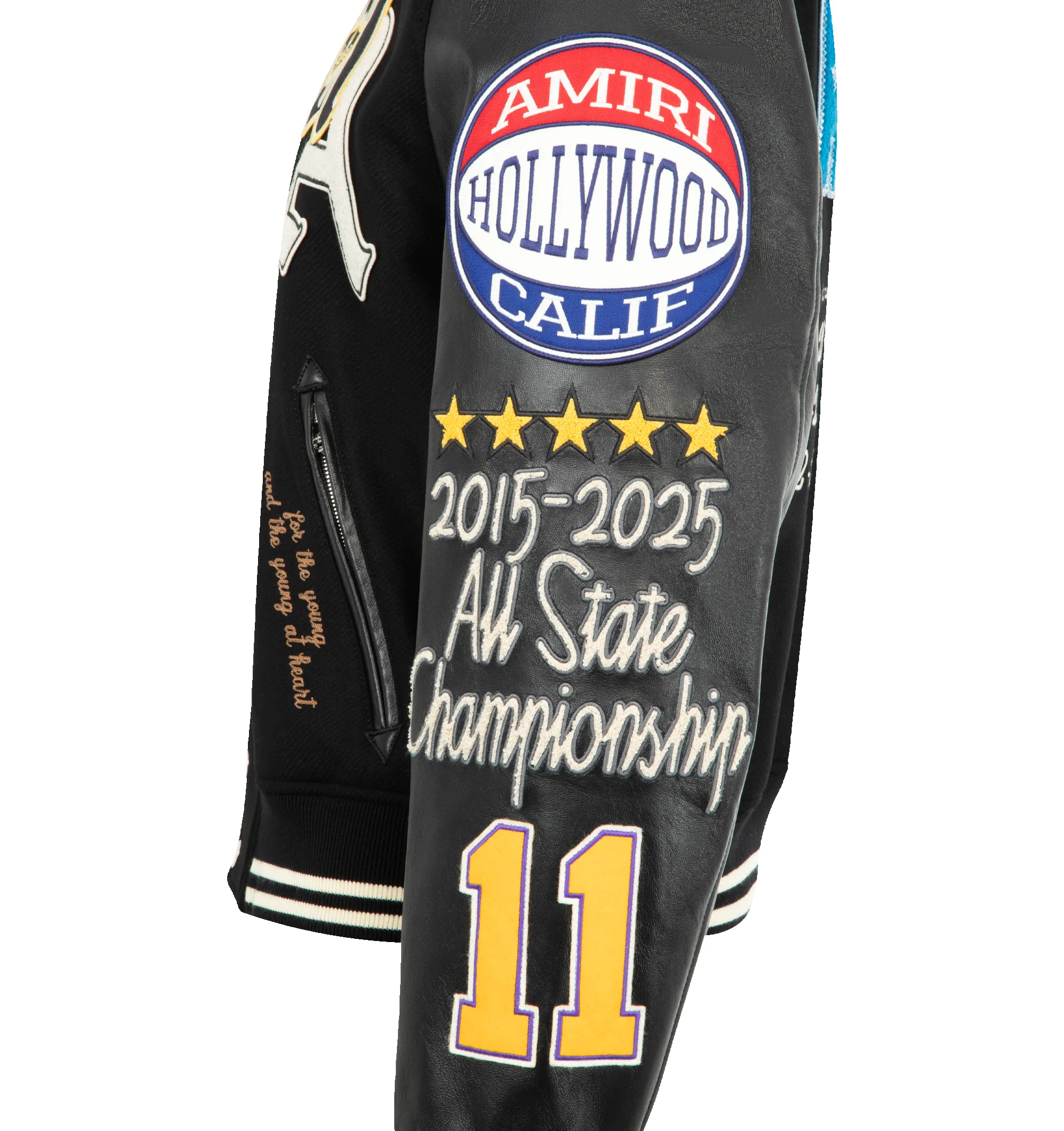 VARSITY PATCH JACKET (MENS) sold by Hirshleifers product image thumbnail 4