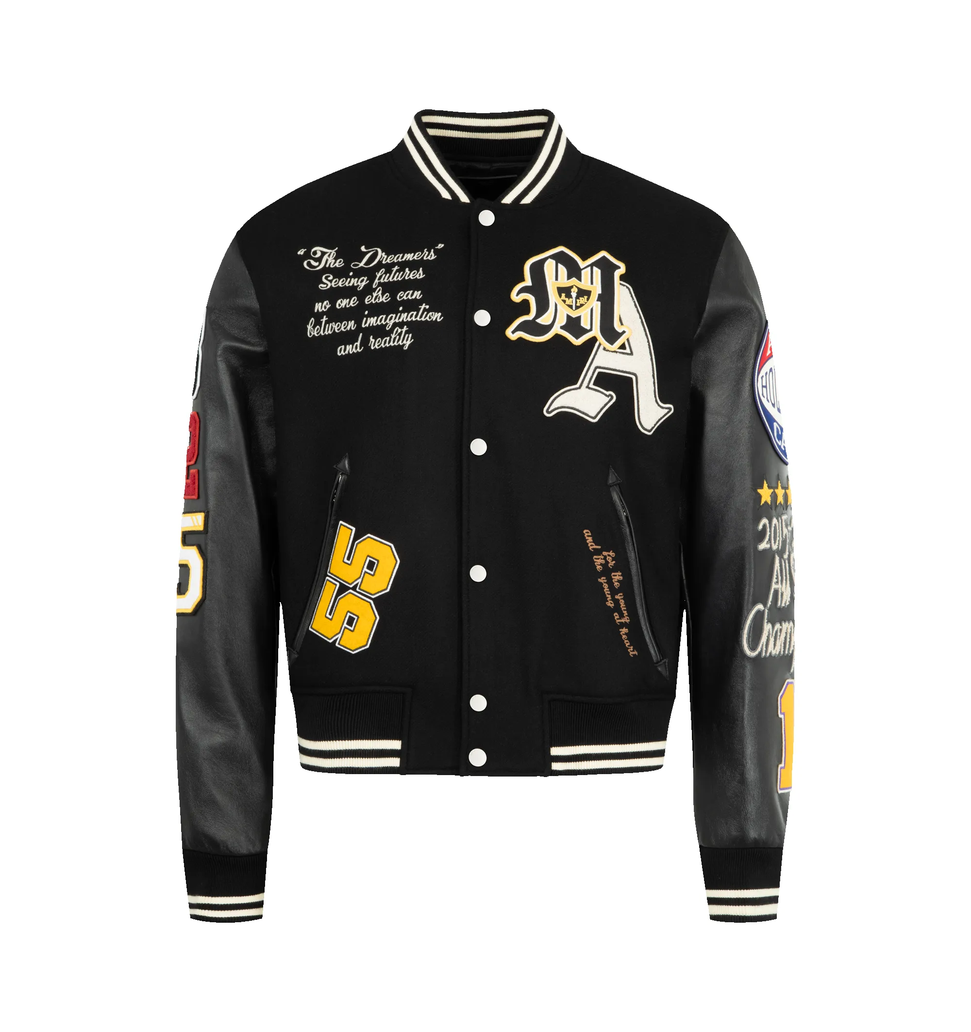 VARSITY PATCH JACKET (MENS) sold by Hirshleifers