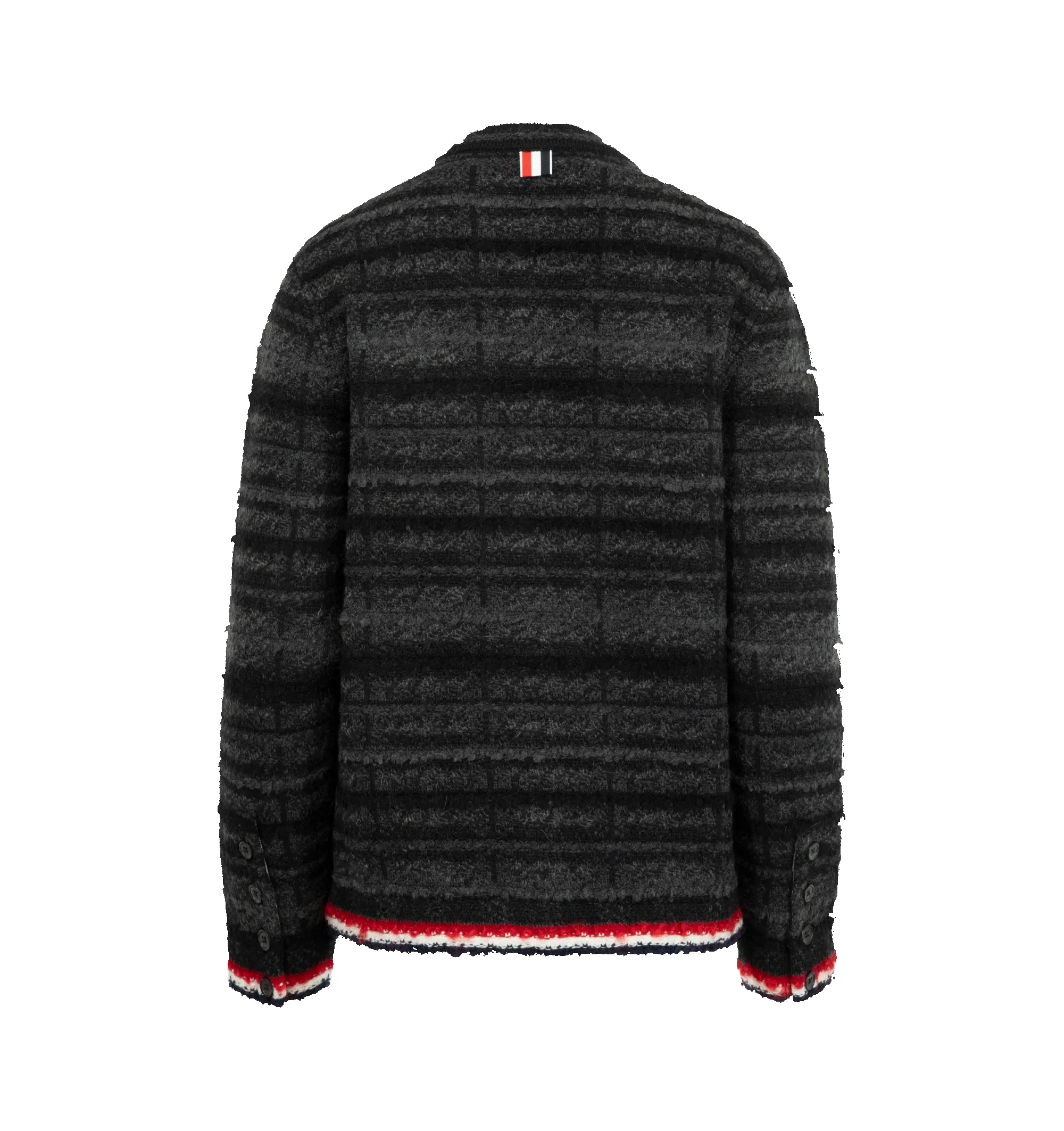 TARTAN CHECK JACQUARD CARDIGAN (WOMENS) sold by Hirshleifers product image thumbnail 2