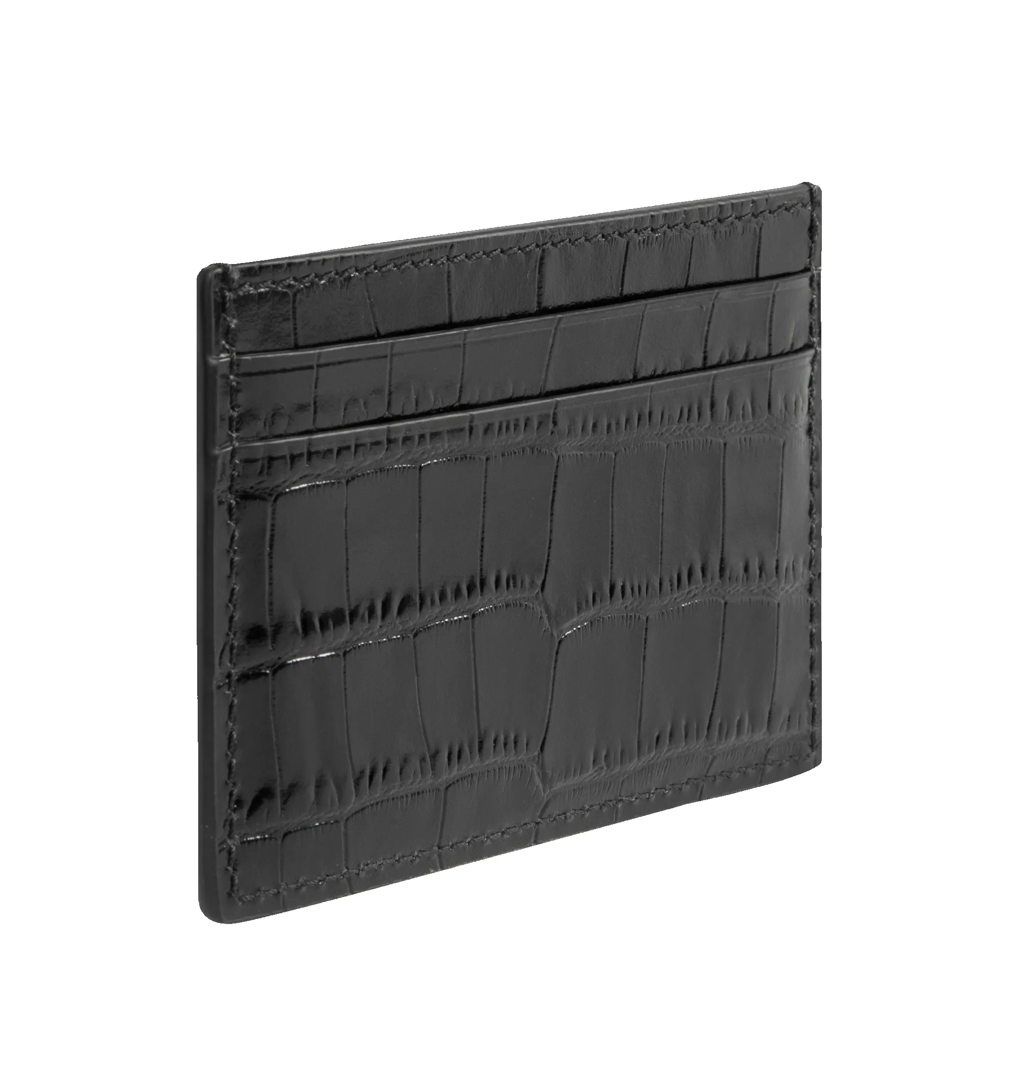 PRINTED CROC CARD HOLDER sold by Hirshleifers product image thumbnail 2