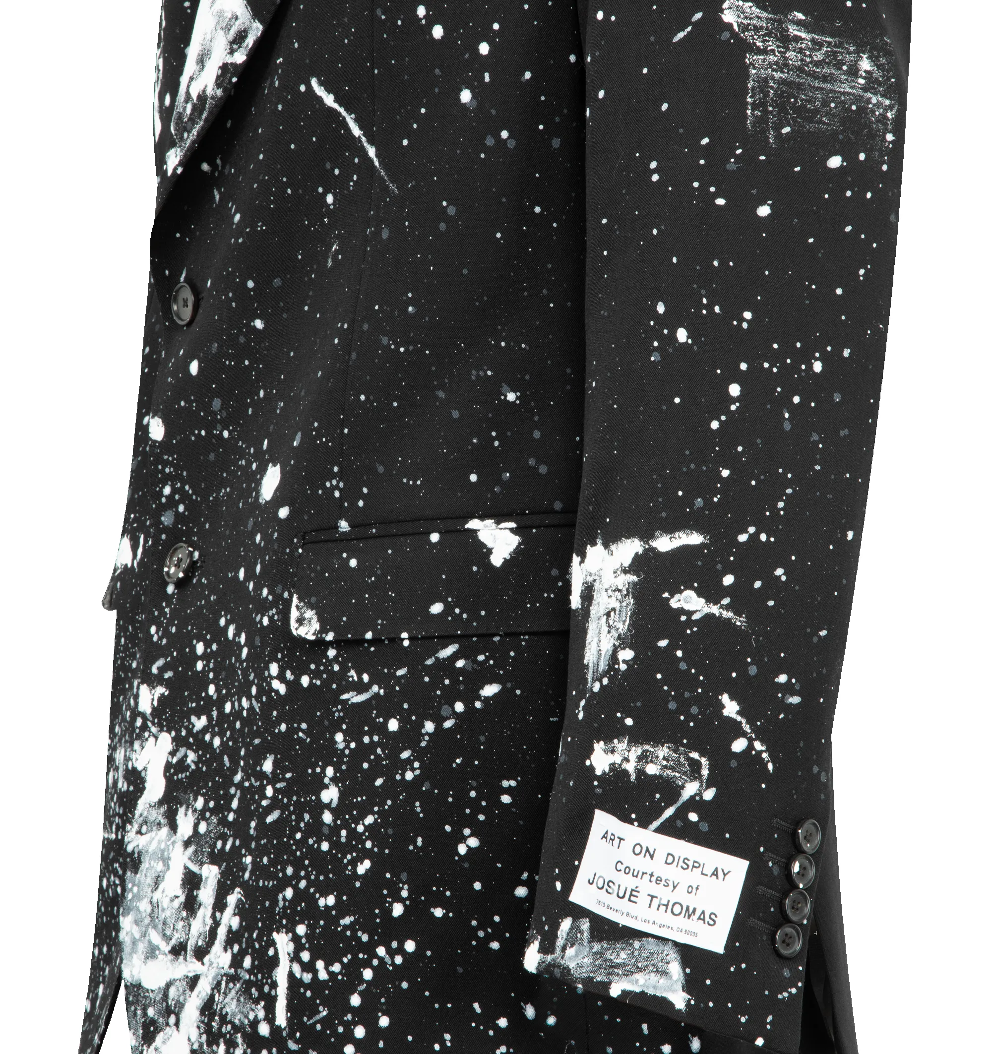 THOMAS DRESS SINGLE BREASTED COAT (MENS) sold by Hirshleifers product image thumbnail 3