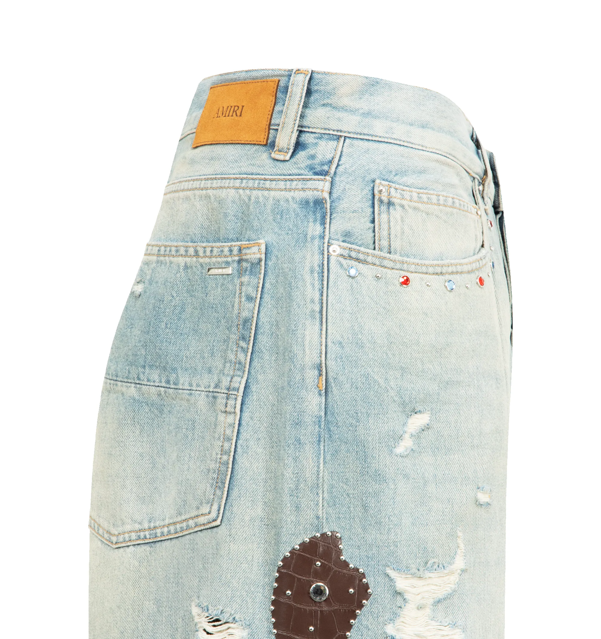 BONES STUDDED BAGGY JEAN (MENS) sold by Hirshleifers product image thumbnail 4
