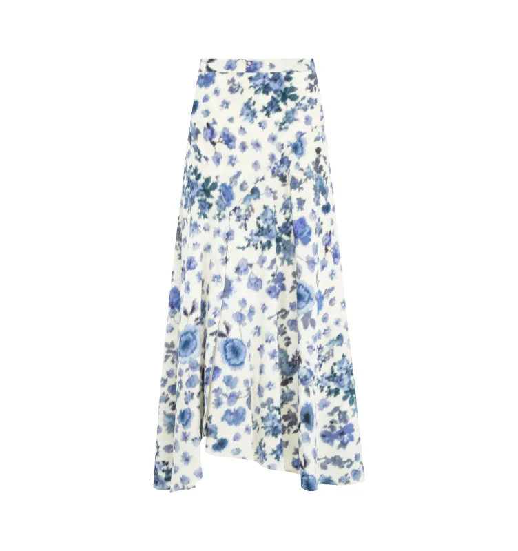 SAKURA STRETCH SILK SKIRT (WOMENS) made by Isabel Marant