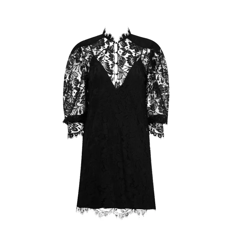 LACE MINI DRESS (WOMENS) sold by Hirshleifers