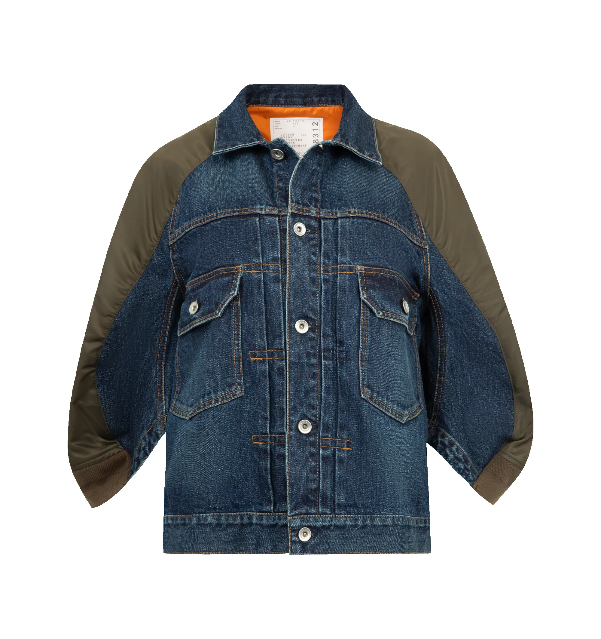 DENIM X NYLON TWILL JACKET (WOMENS) sold by Hirshleifers