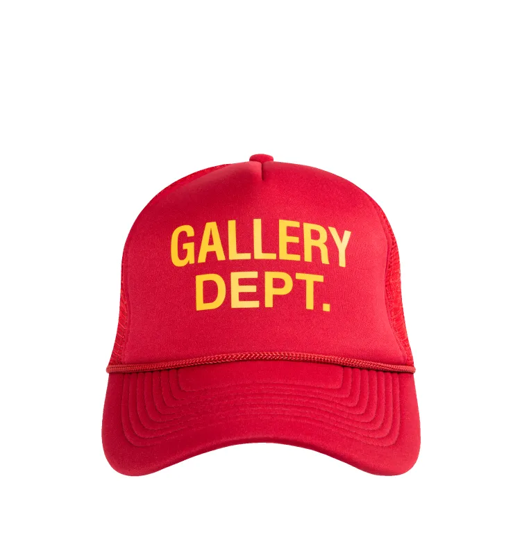 LOGO TRUCKER HAT made by Gallery Dept.