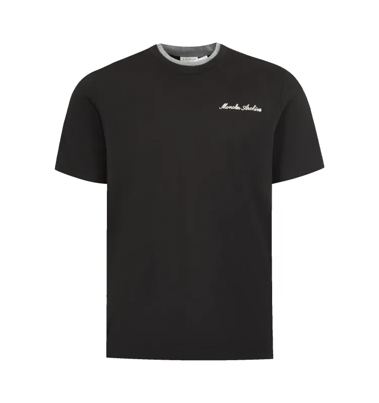 EMBROIDERED LOGO T-SHIRT (MENS) sold by Hirshleifers
