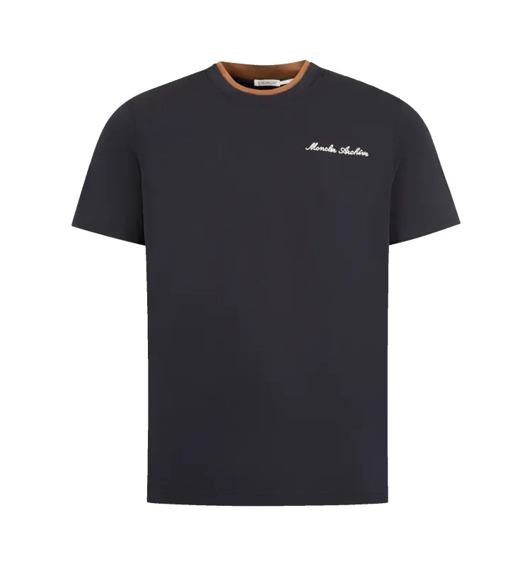 EMBROIDERED LOGO T-SHIRT (MENS) sold by Hirshleifers