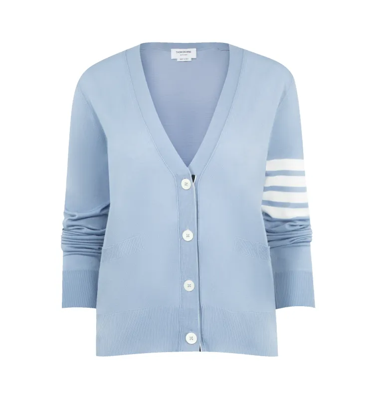 MERINO WOOL 4-BAR CARDIGAN (WOMENS) sold by Hirshleifers