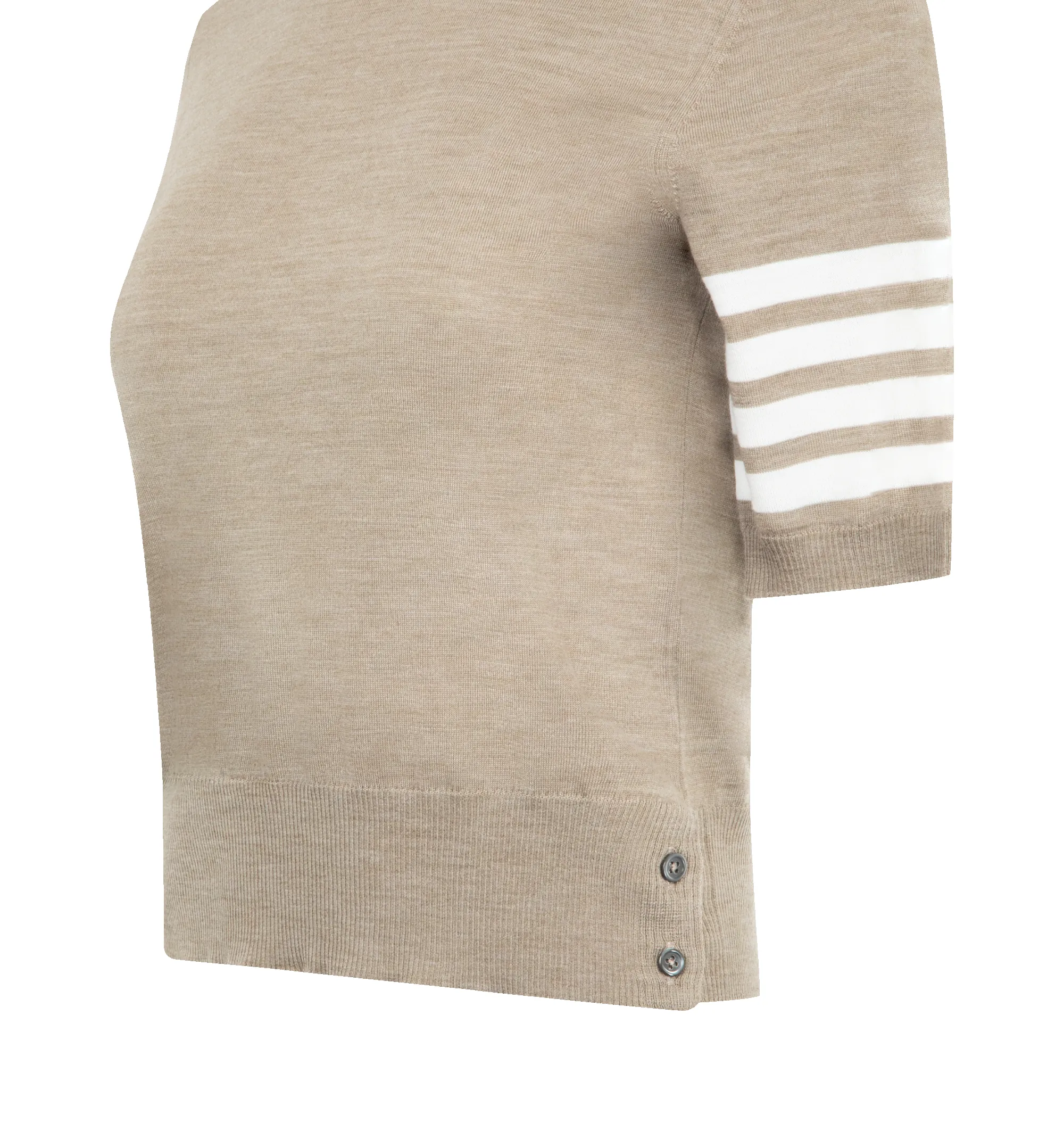 FINE MERINO WOOL 4-BAR TEE (WOMENS) sold by Hirshleifers product image thumbnail 3