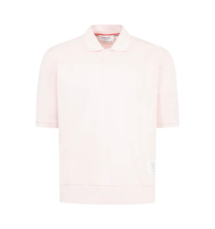 GARMENT OVERDYED JERSEY 4-BAR POLO (MENS) sold by Hirshleifers