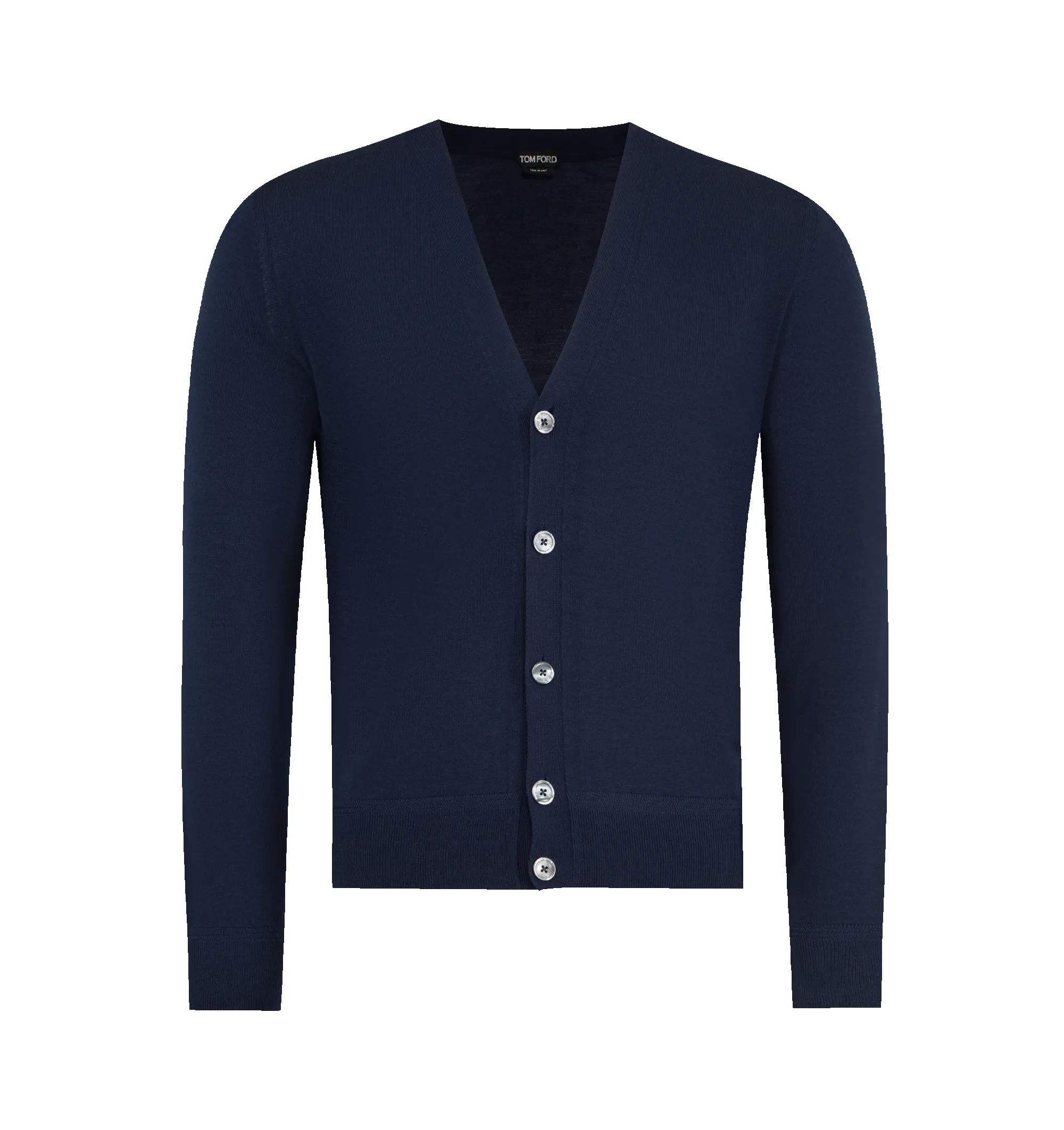 FINE GAUGE PURE WOOL CARDIGAN (MENS) sold by Hirshleifers