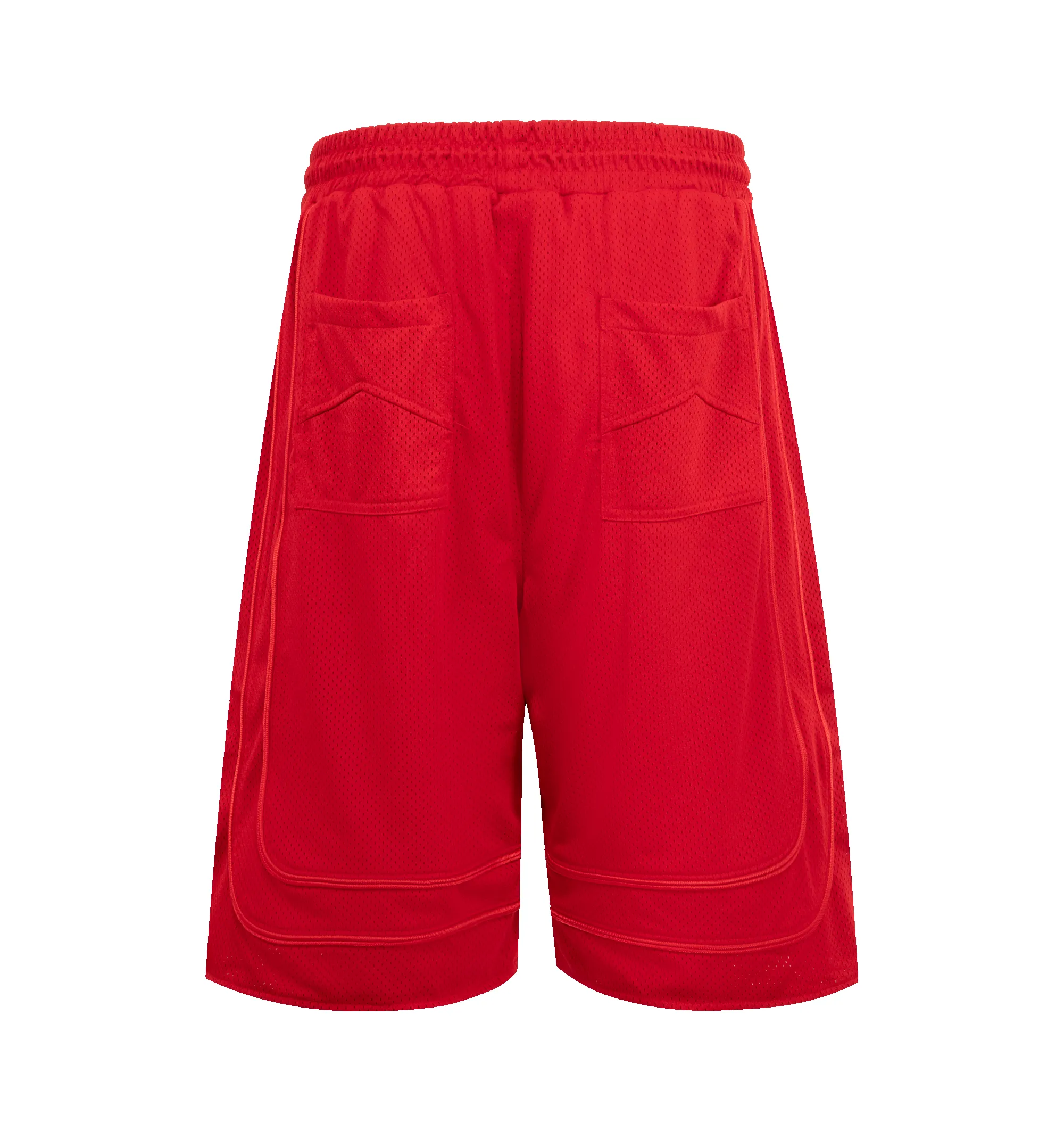 BAGGY MESH COLLEGIATE LOGO SHORTS (MENS) sold by Hirshleifers product image thumbnail 2