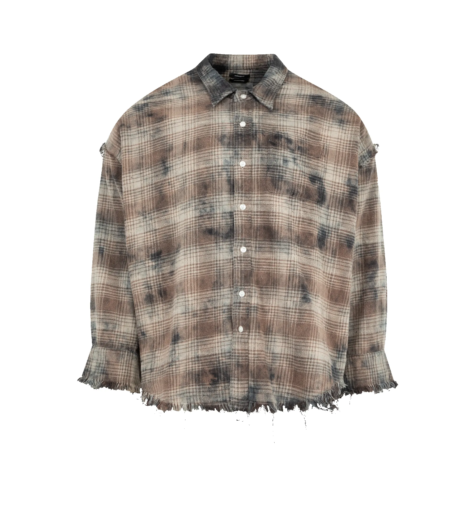SHREDDED SEAM DROP NECK SHIRT (MENS) sold by Hirshleifers