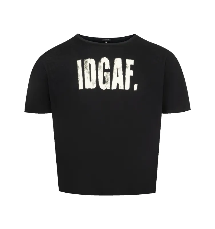 I DONT GIVE A F RELAXED T (MENS) sold by Hirshleifers