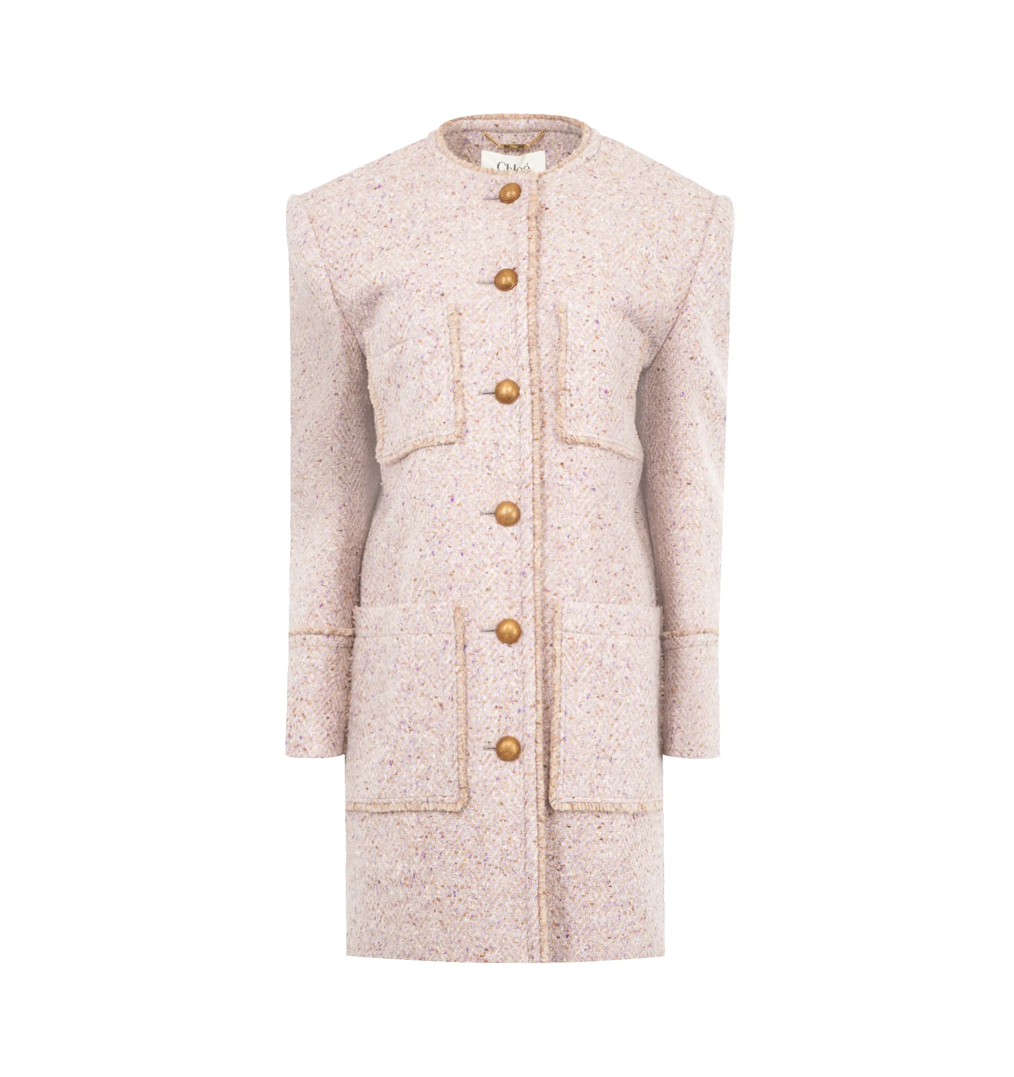 WOOL BLEND TWEED COAT (WOMENS) sold by Hirshleifers