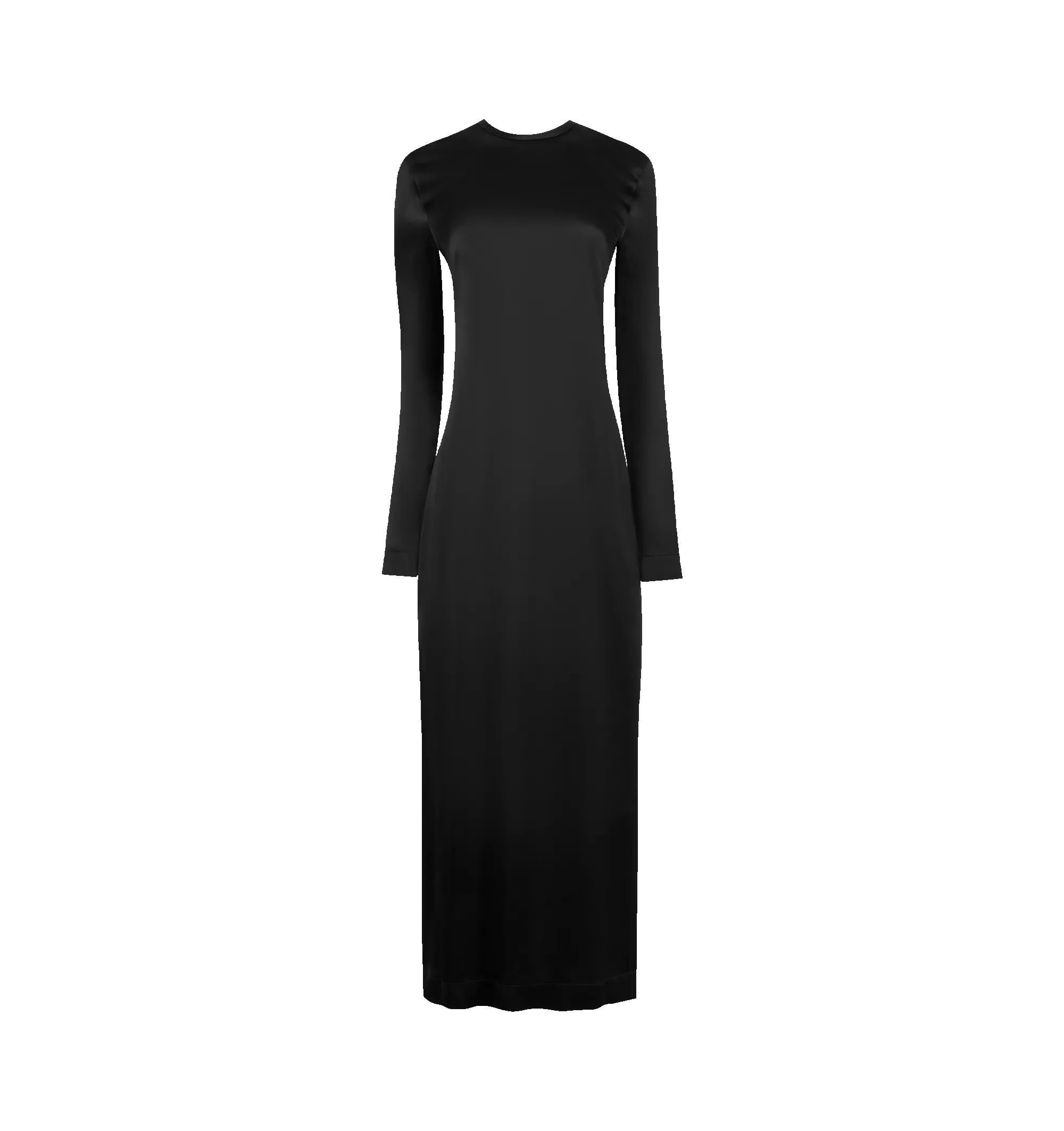 LONG SATIN DRESS (WOMENS) sold by Hirshleifers