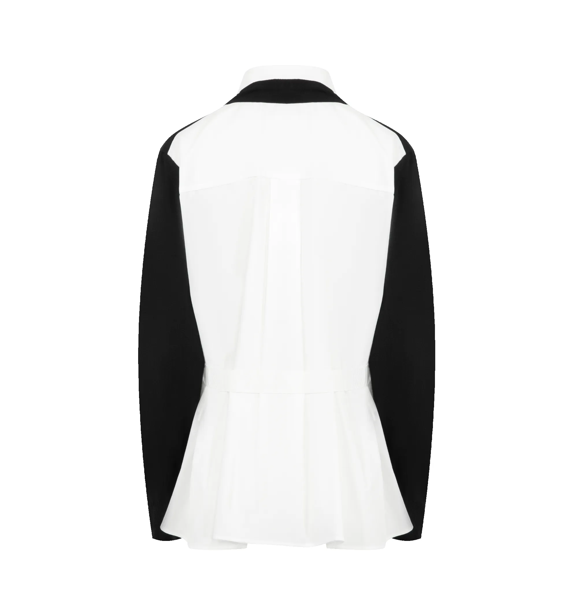 POPLIN X COTTON KNIT CARDIGAN (WOMENS) sold by Hirshleifers product image thumbnail 2