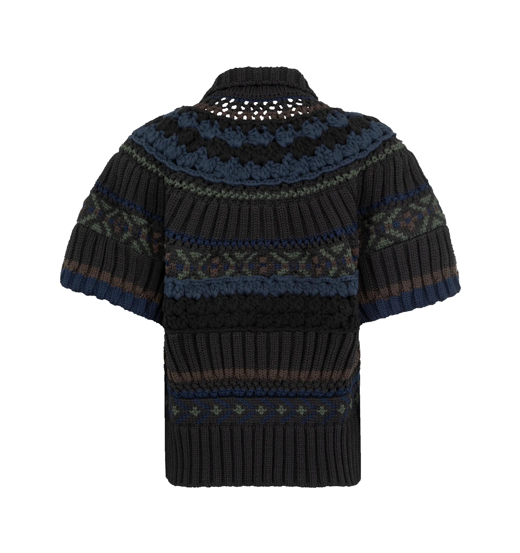 MIX KNIT PULLOVER TOP (WOMENS) sold by Hirshleifers product image thumbnail 2