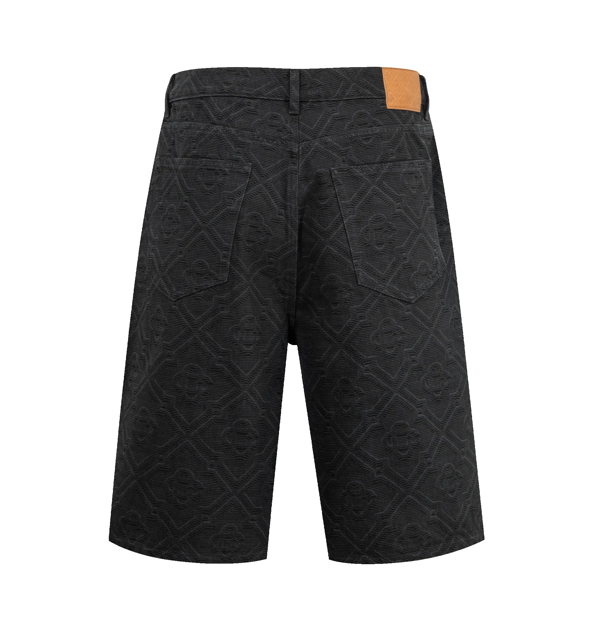 LASER MONOGRAM DENIM SHORTS (MENS) sold by Hirshleifers product image thumbnail 2