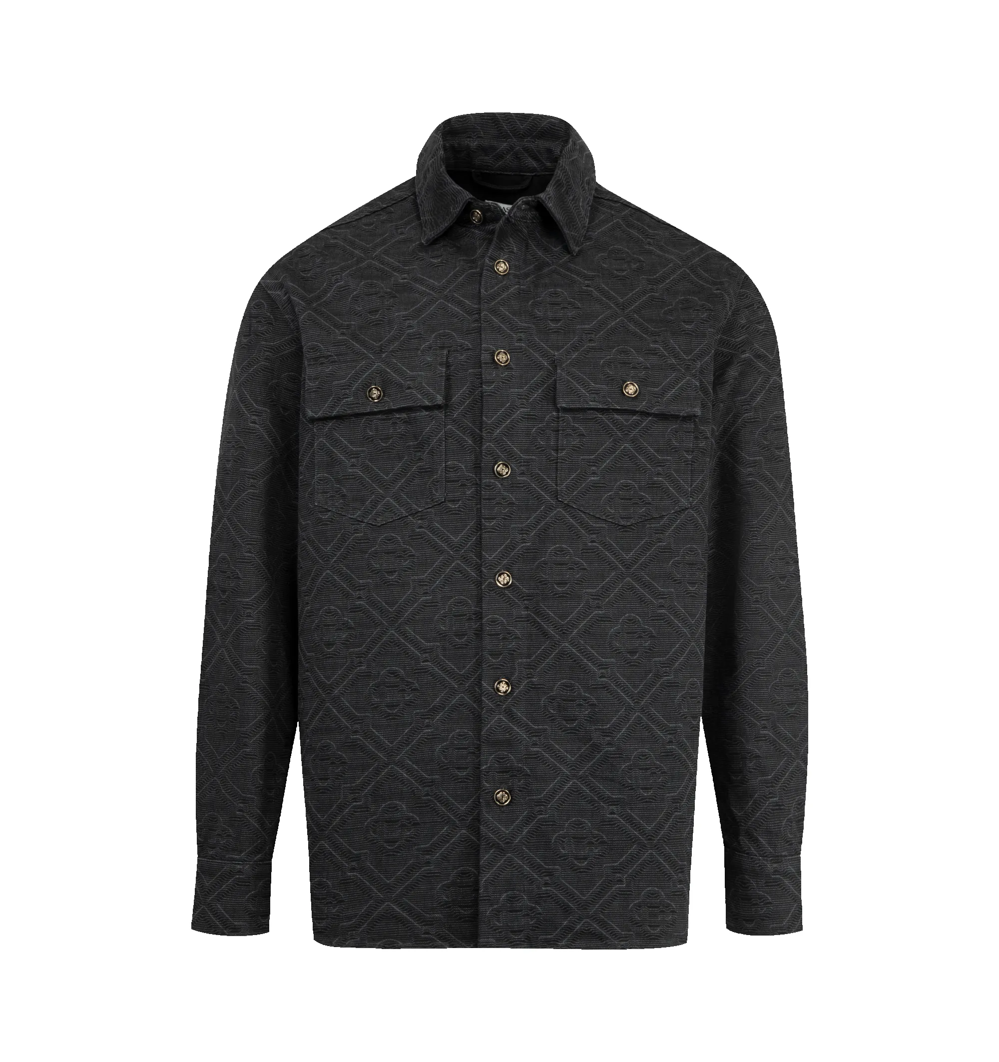 LASER MONOGRAM DENIM SHIRT (MENS) sold by Hirshleifers