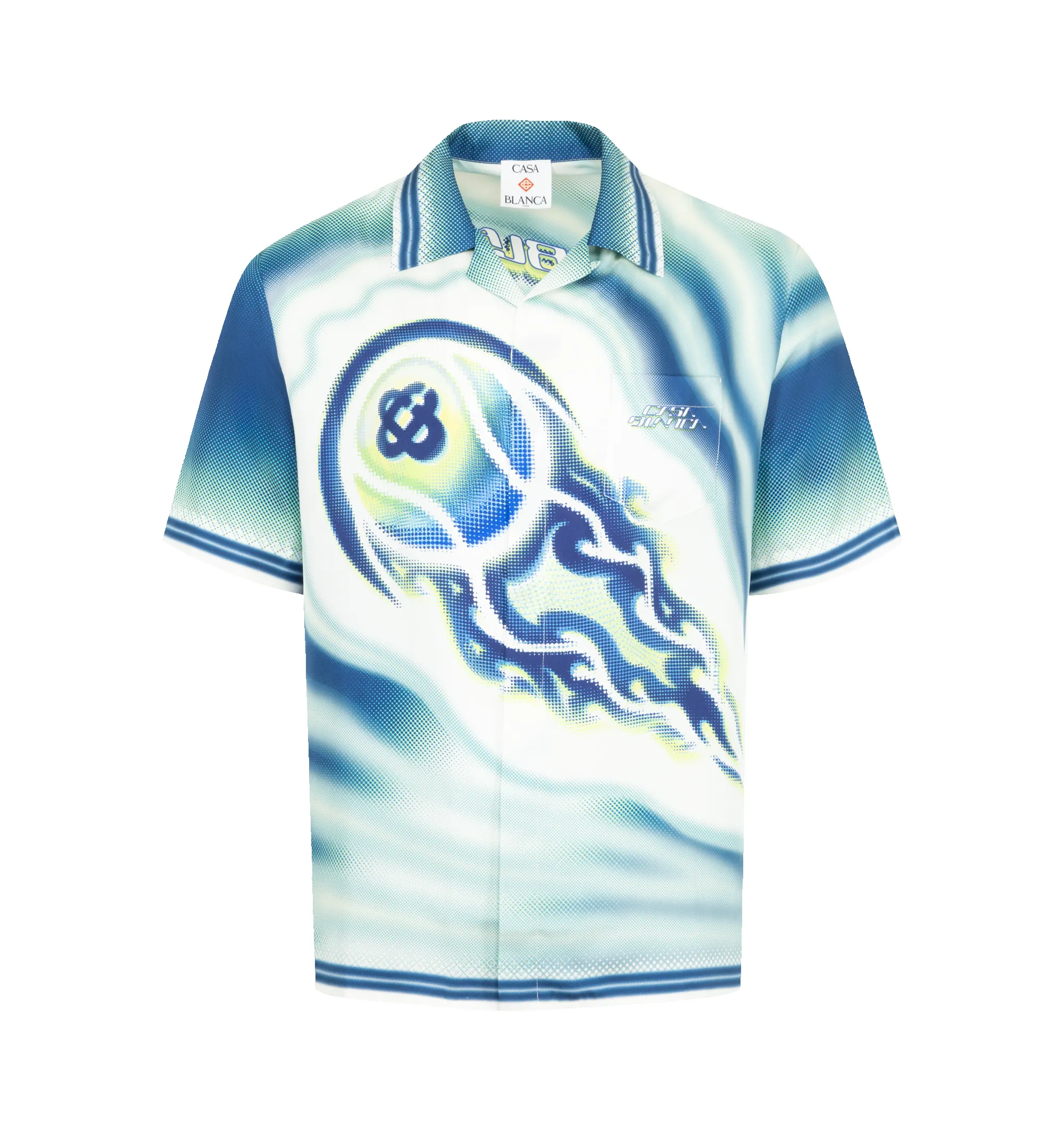 FLAMING TENNIS BALL SHIRT (MENS) sold by Hirshleifers