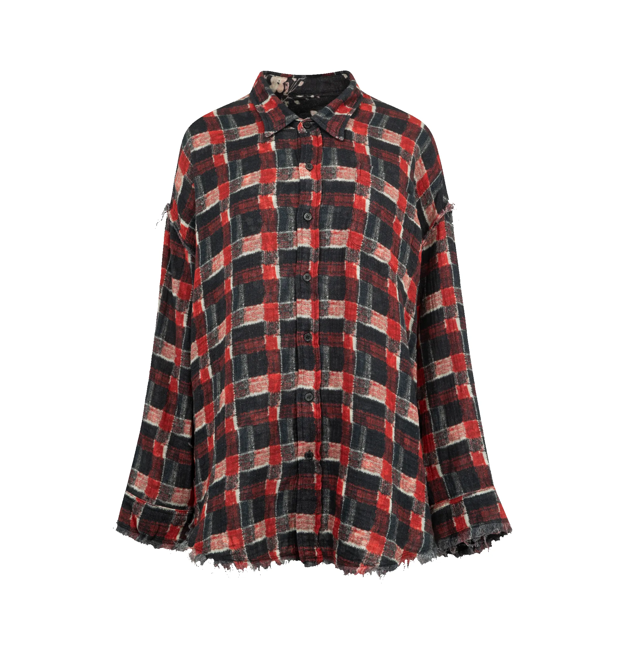 REVERSIBLE SHREDDED SEAM SHIRT (WOMENS) sold by Hirshleifers