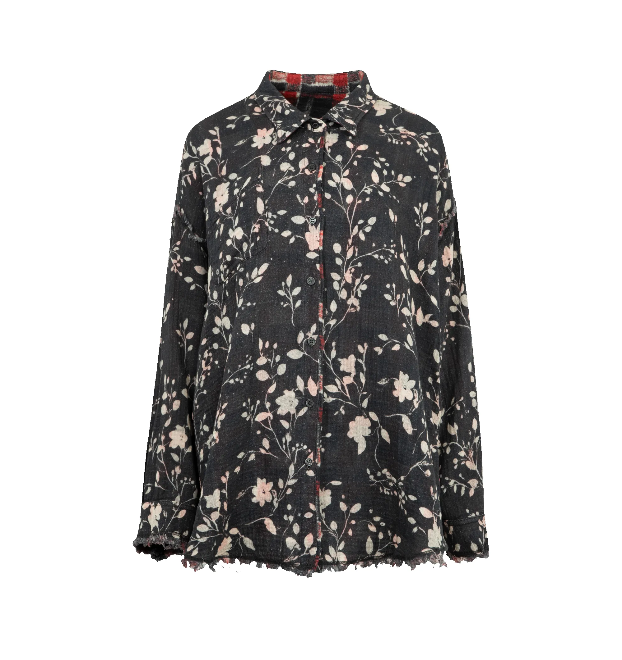 REVERSIBLE SHREDDED SEAM SHIRT (WOMENS) sold by Hirshleifers product image thumbnail 3