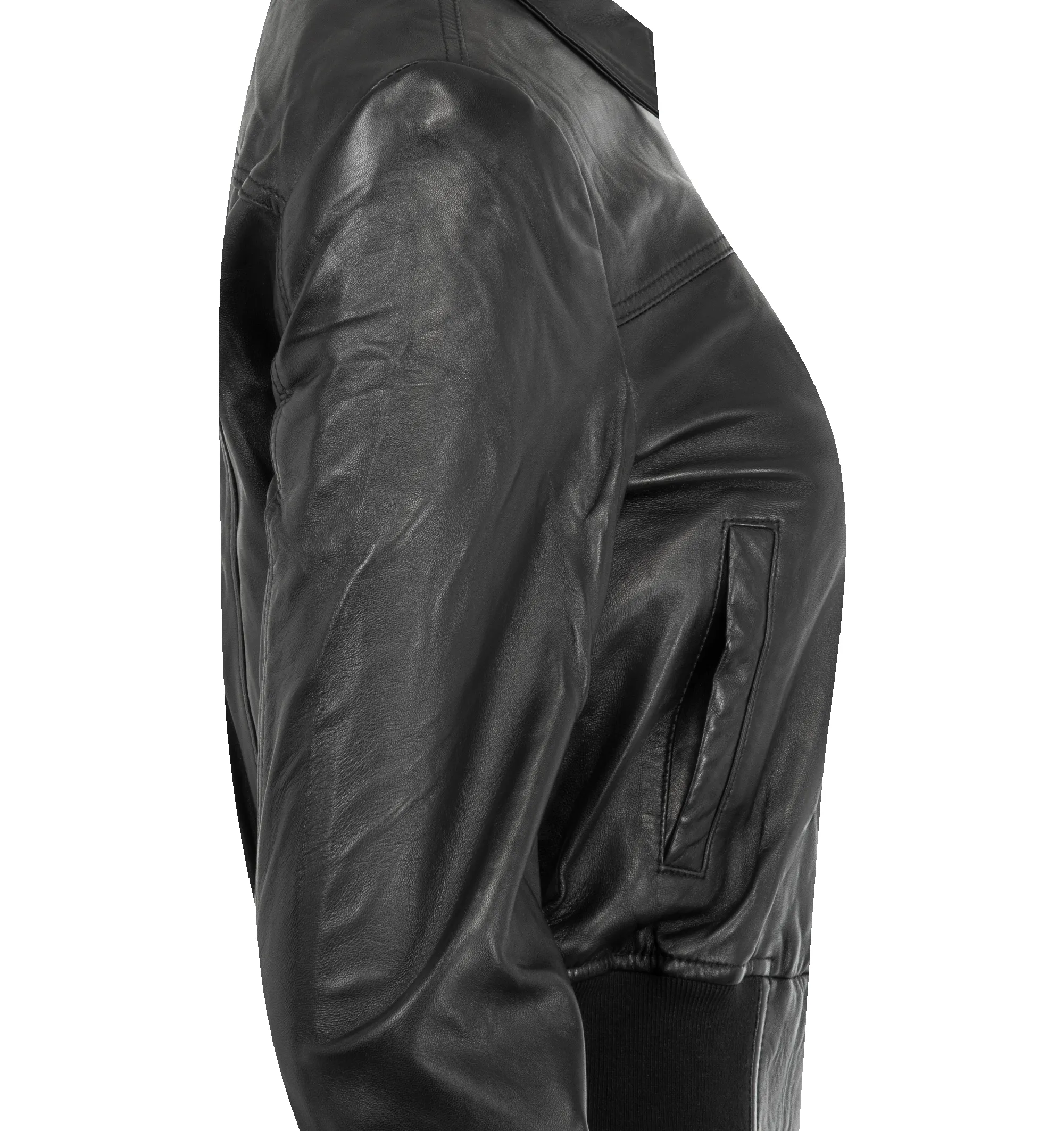 BERLIN LEATHER JACKET (WOMENS) sold by Hirshleifers product image thumbnail 3