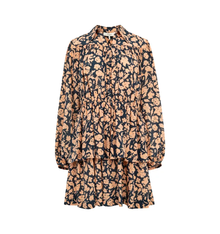 FLORAL GATHERED DRESS (WOMENS) sold by Hirshleifers