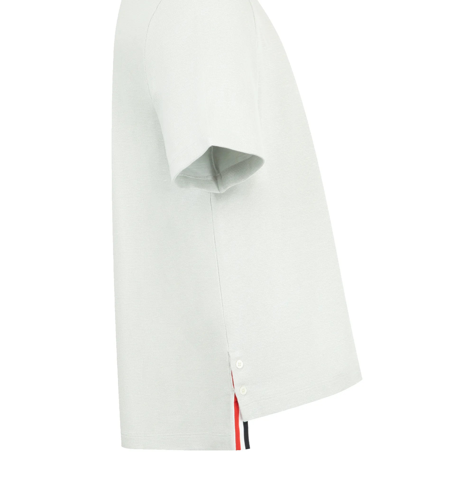 TEXTURED COTTON LINEN TEE (MENS) sold by Hirshleifers product image thumbnail 3