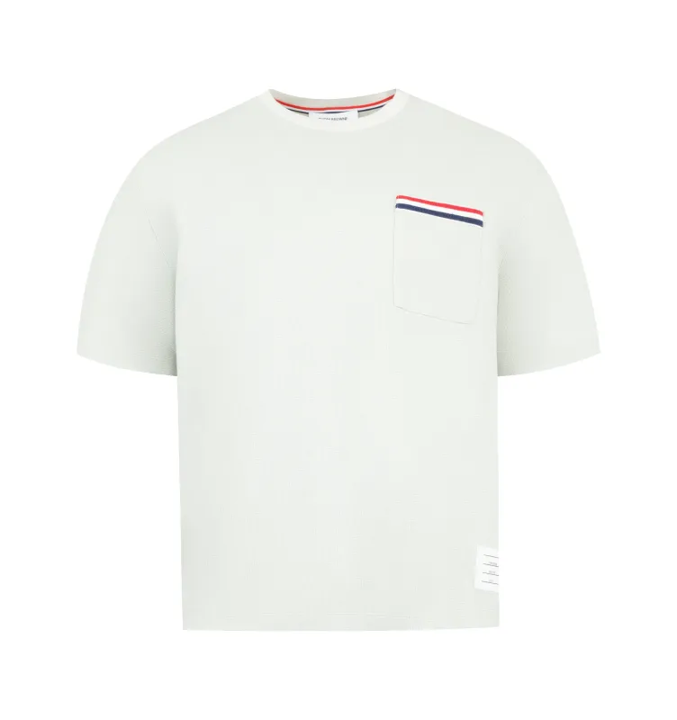 TEXTURED COTTON LINEN TEE (MENS) sold by Hirshleifers