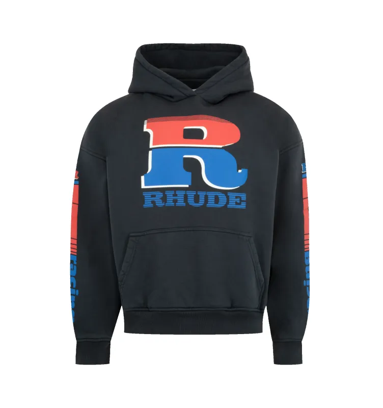 SPLIT PETROL LOGO HOODIE (MENS) made by Rhude