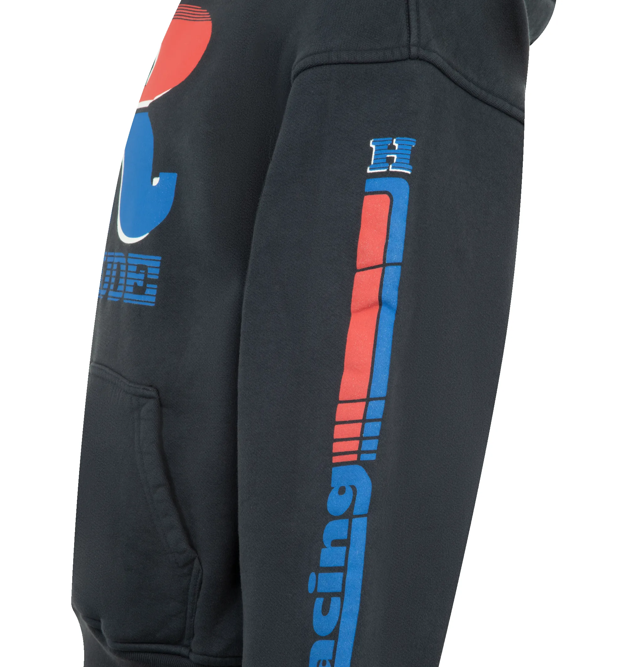 SPLIT PETROL LOGO HOODIE (MENS) sold by Hirshleifers product image thumbnail 3