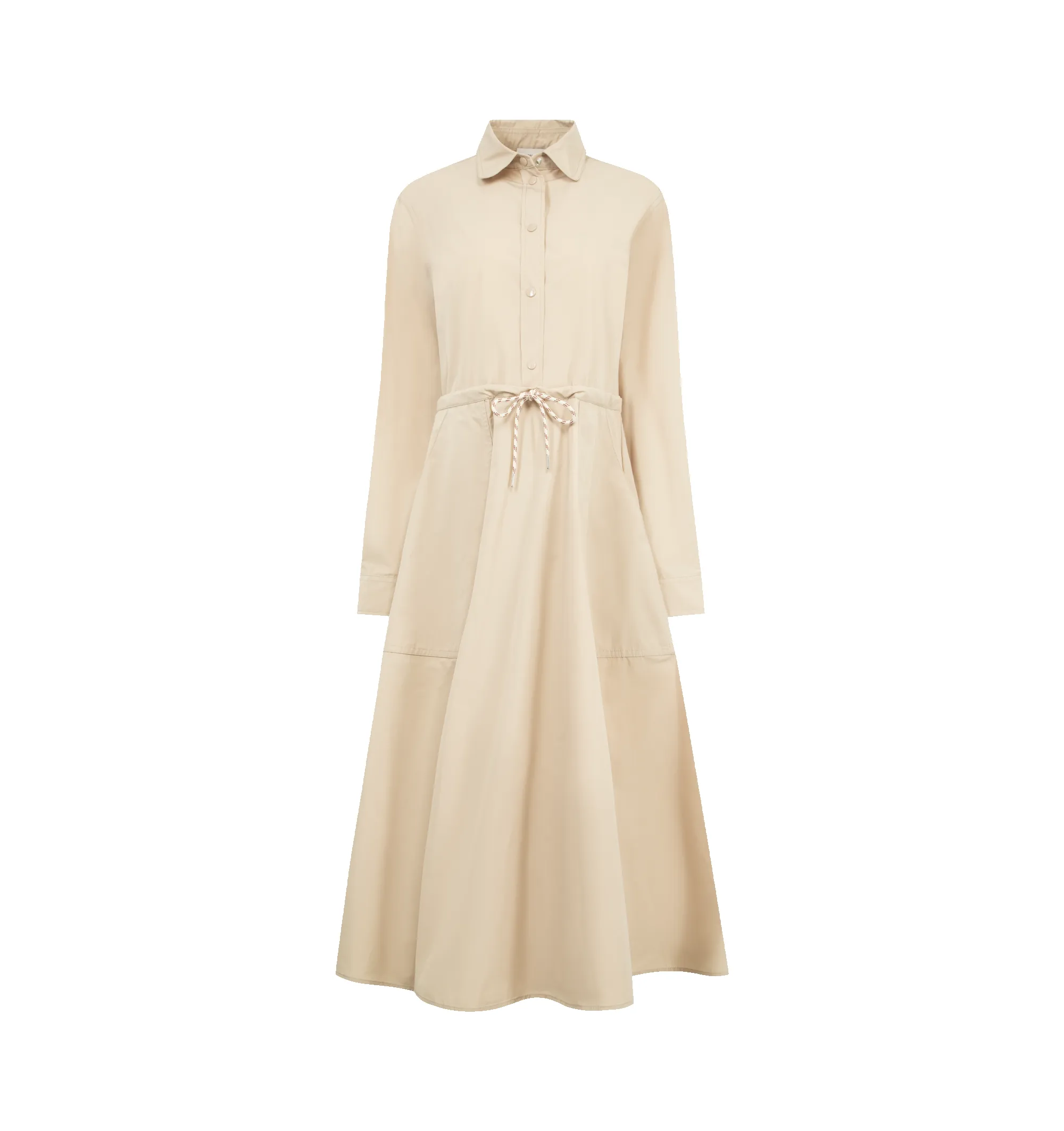 POPLIN MIDI SHIRT DRESS (WOMENS) sold by Hirshleifers