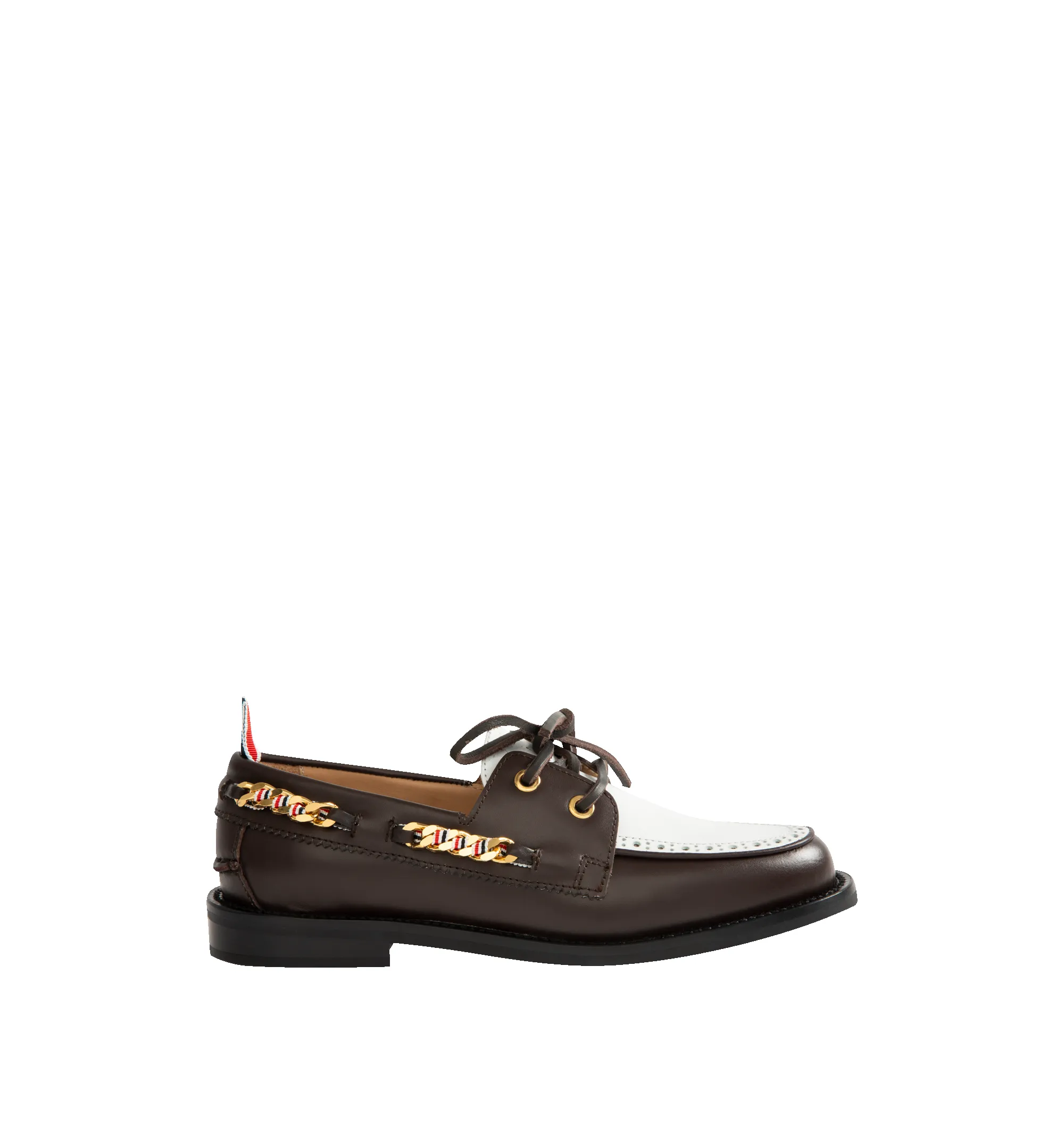BROGUE LEATHER BOAT SHOE (WOMENS) sold by Hirshleifers