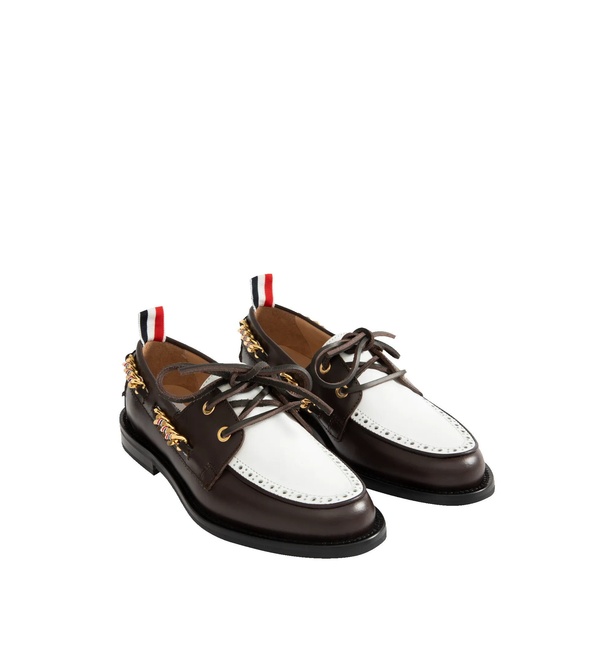 BROGUE LEATHER BOAT SHOE (WOMENS) sold by Hirshleifers product image thumbnail 2