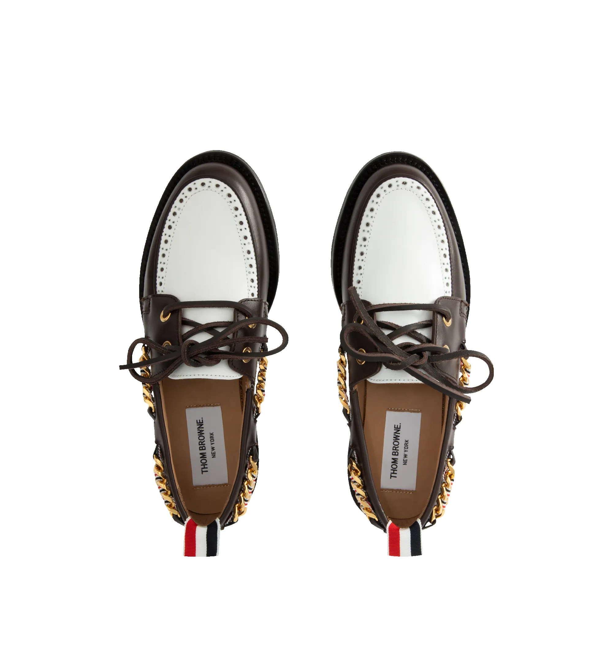 BROGUE LEATHER BOAT SHOE (WOMENS) sold by Hirshleifers product image thumbnail 4