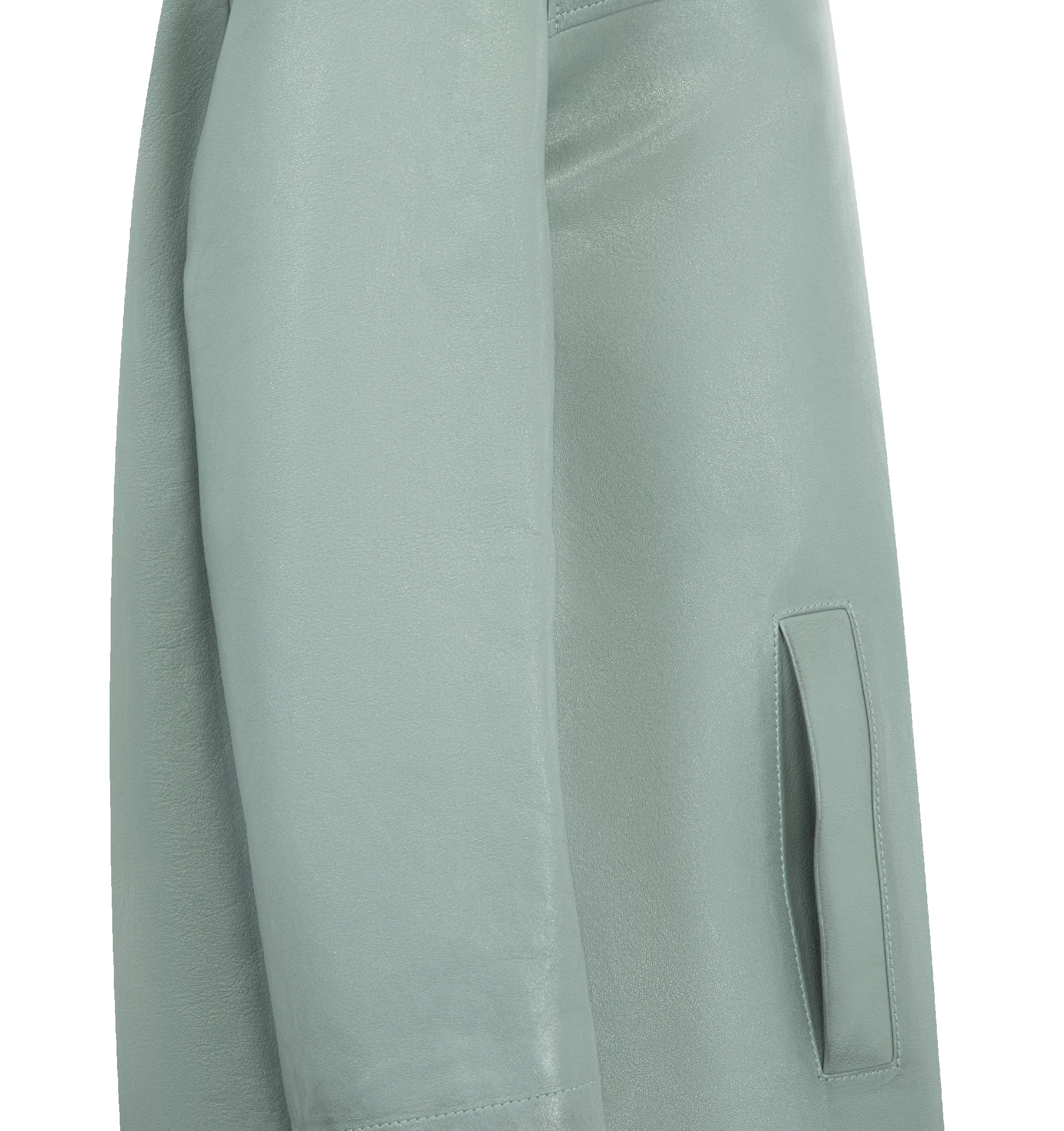WAXY LEATHER COAT (WOMENS) sold by Hirshleifers product image thumbnail 3