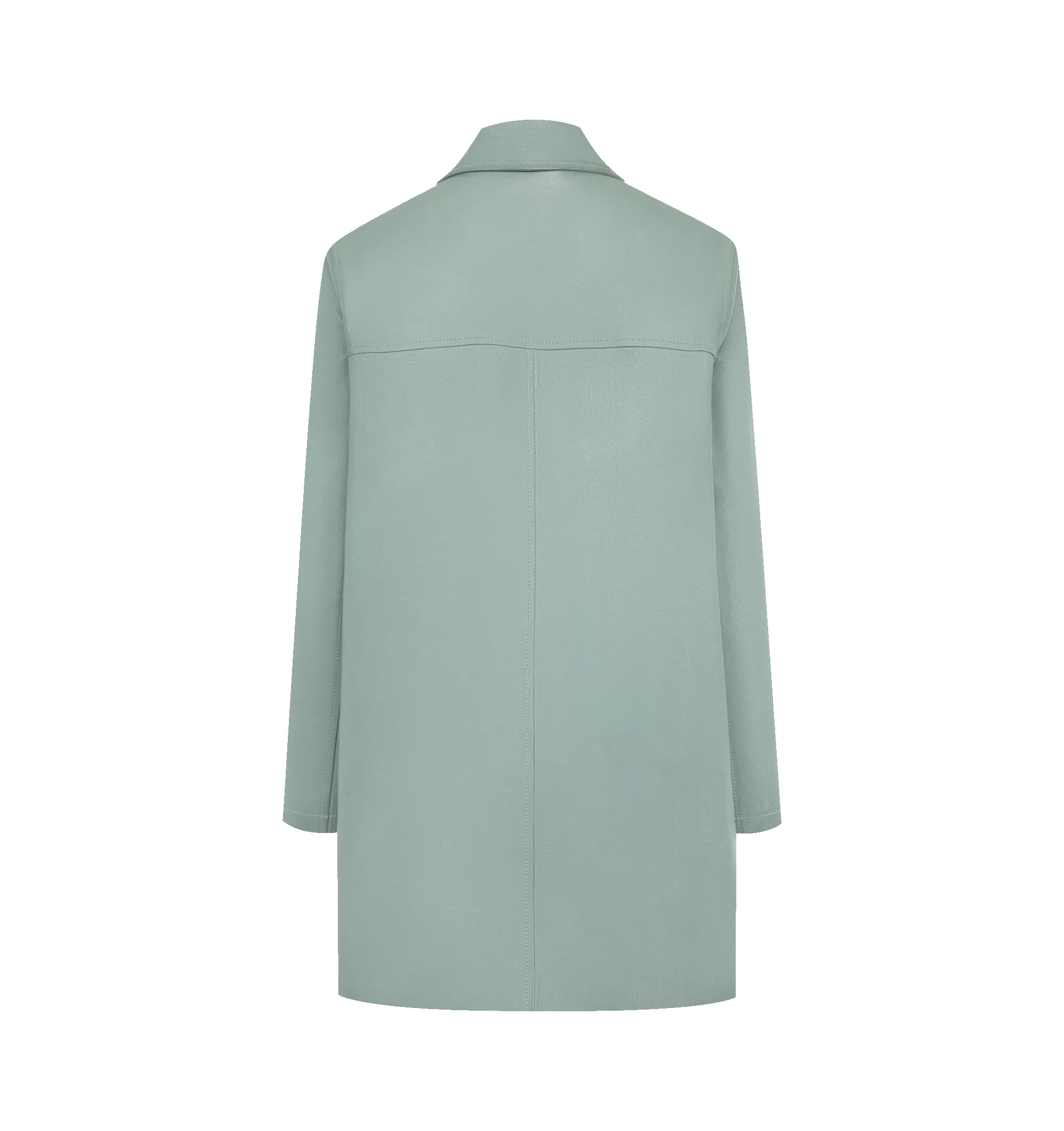 WAXY LEATHER COAT (WOMENS) sold by Hirshleifers product image thumbnail 2