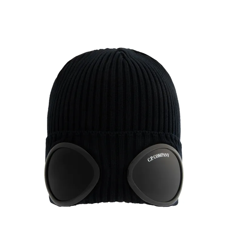 COTTON GOGGLE BEANIE made by C.P. Company