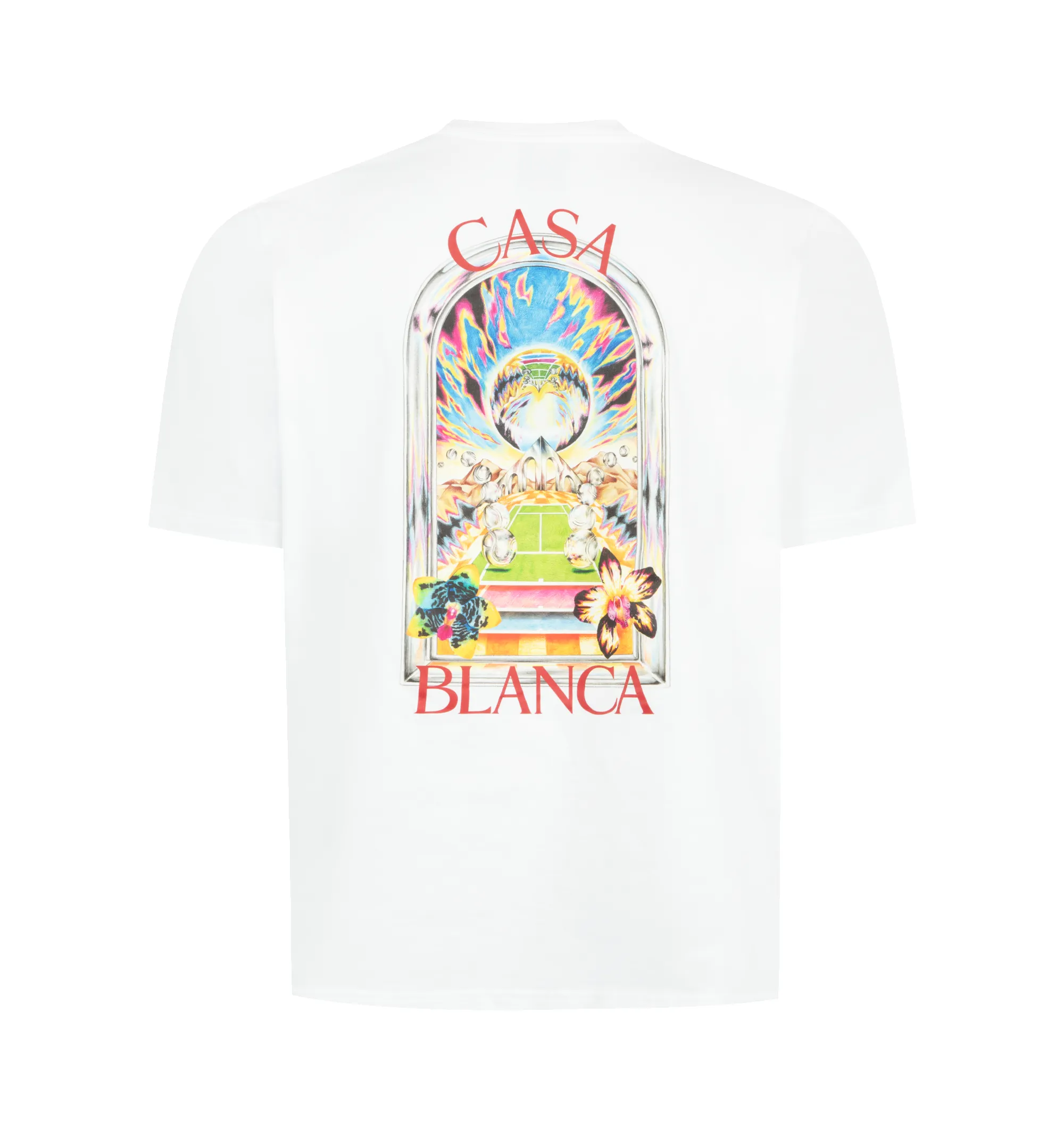 TENNIS LANDSCAPE T-SHIRT (MENS) sold by Hirshleifers product image thumbnail 2