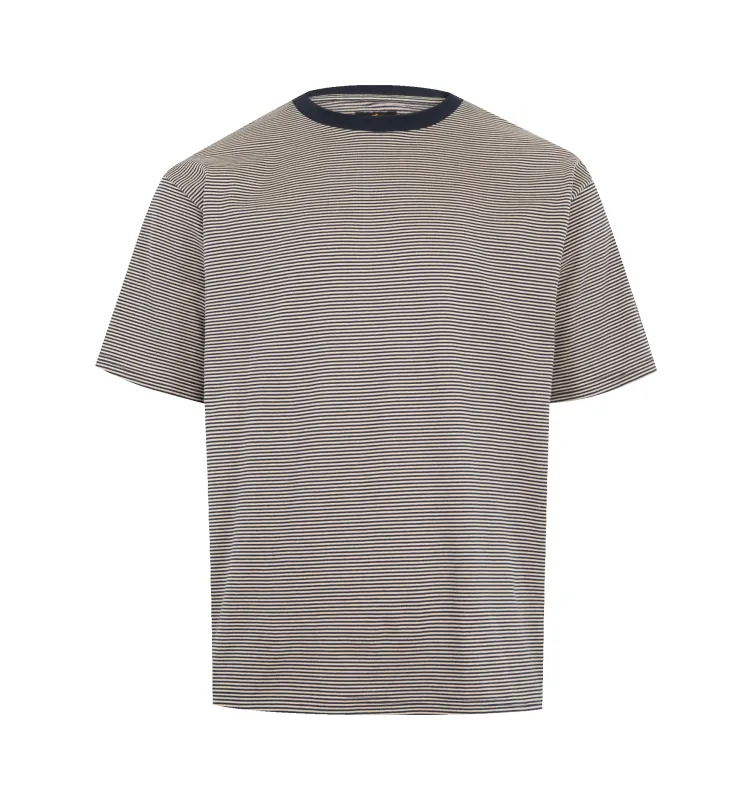 STRIPE JERSEY TEE (MENS) made by Needles