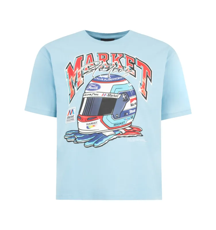 RACING HELMET T-SHIRT(MENS) made by Market