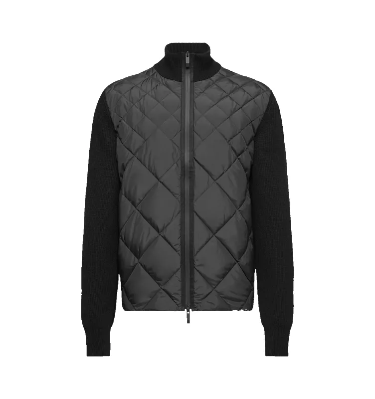 PADDED CARDIGAN (MENS) made by Hirshleifers