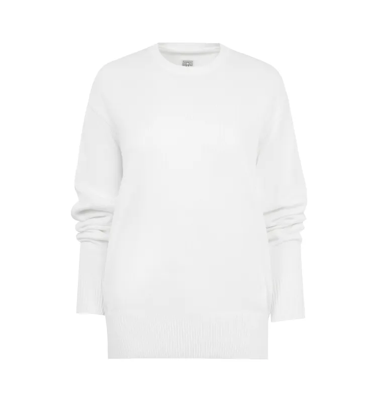CLASSIC COTTON CREW KNIT (WOMENS) made by Toteme