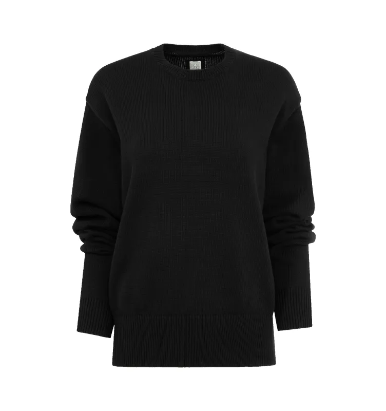 CLASSIC COTTON CREW KNIT (WOMENS) made by Toteme